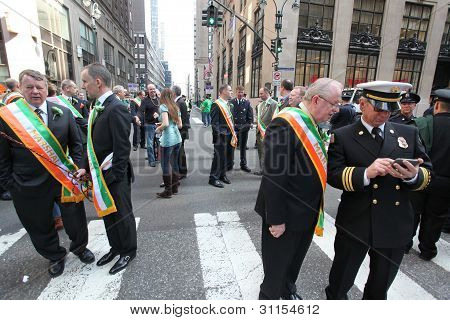 Maréchaux rassemble pour le défilé de la Saint-Patrick