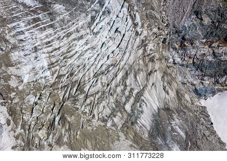 Caucasus Mountains On The Border Of Russia And Georgia. Chalaat Pass And Very Beautiful View Of The 