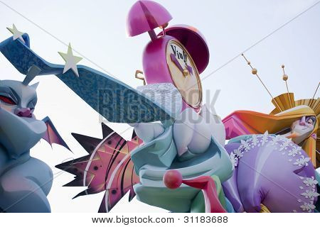 Fallas ve Valencii, Španělsko