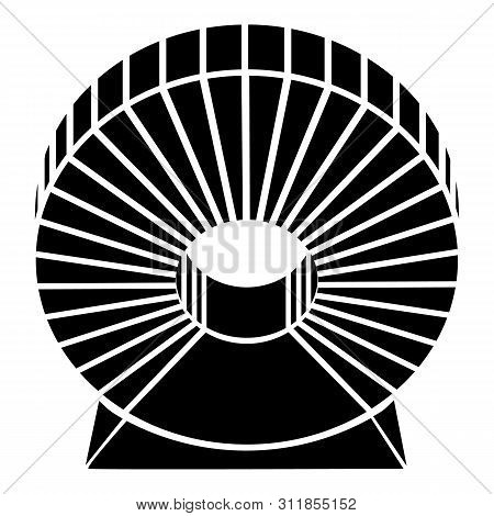 Magnetic Coil Icon. Simple Illustration Of Magnetic Coil Icon For Web Design Isolated On White Backg