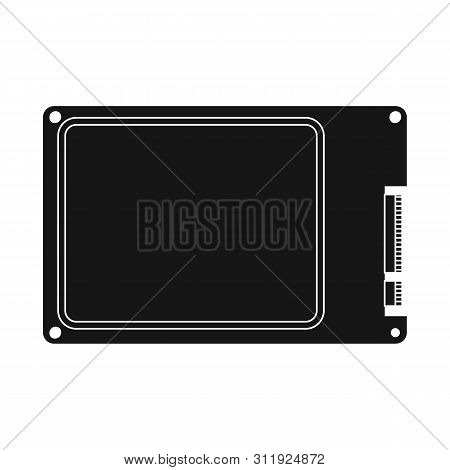 Vector Design Of Harddisk And Laptop Icon. Collection Of Harddisk And Backup Stock Vector Illustrati