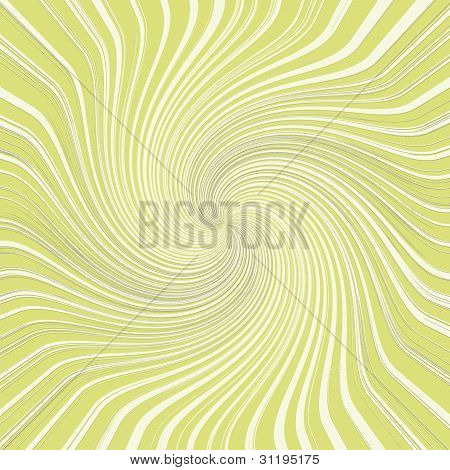 Abstract background with swirling colorful stripes