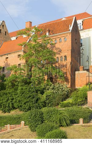 14th Century Grudziadz Granaries, Fortification Complex Of River Bank On The Vistula River, Grudziad