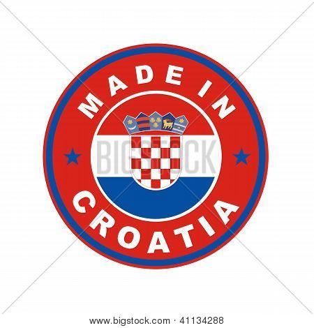 hergestellt in Kroatien