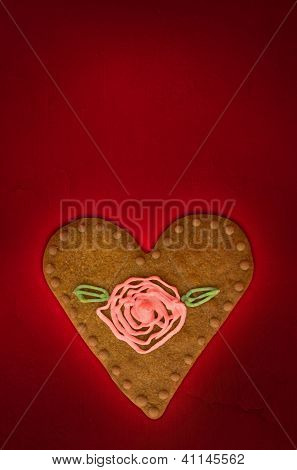 Valentinstag-Grußkarte
