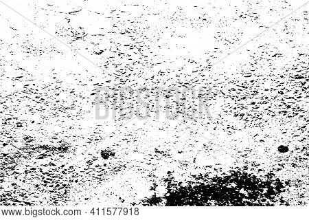 Overlay Aged Grainy Messy Template. Distress Urban Used Texture. Grunge Rough Dirty Background. Brus