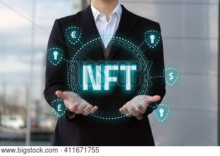 A Non-fungible Token Nft Is A Type Of Cryptorurrency Which Represents Something Unique.