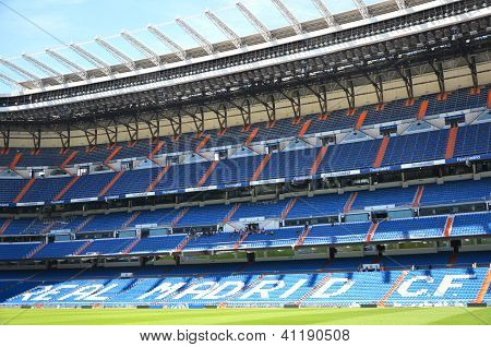 Santiago Bernabeu stadion af Real Madrid
