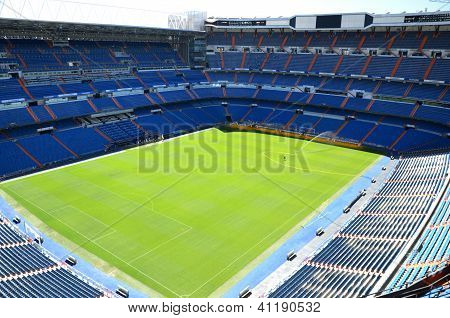 Santiago Bernabeu stadion af Real Madrid