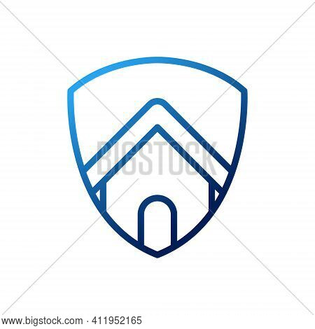 Home Security Logo Icon vector design illustration. Home Security logo. Home. Home Logo. House Logo. Home vector, Home Logo vector, Home symbol, Home sign, Home Logo design. House Logo icon vector. Home Security logo isolated on white background