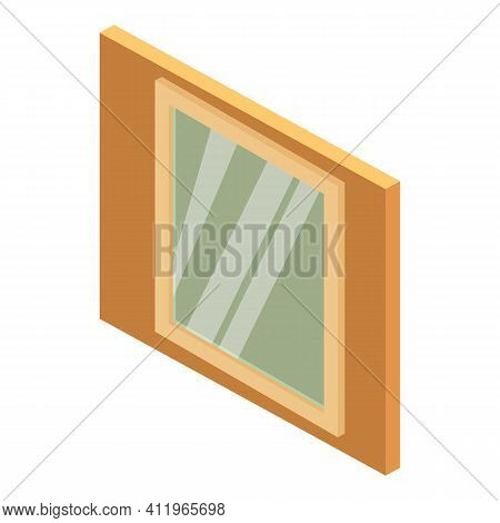 Clean Window Icon. Isometric Illustration Of Clean Window Vector Icon For Web