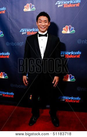 NEW YORK-SEP 18: Winner Kenichi Ebina at the post-show red carpet of 