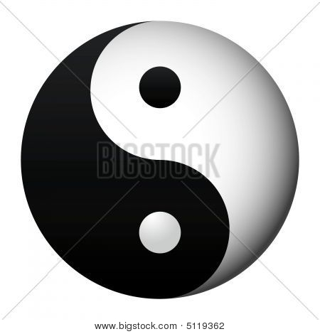 Ying i Yang Symbol