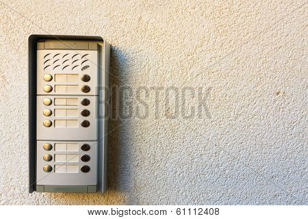 Intercom On The Wall