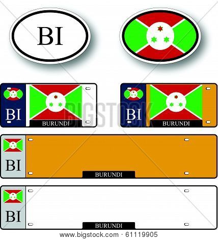 Burundi Auto Set