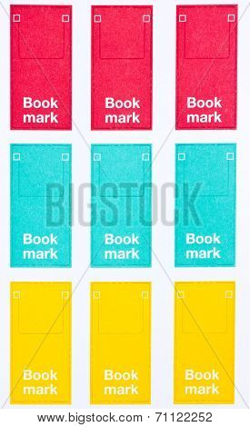 Collection Of Colorful Imperforate Bookmarks Pad.