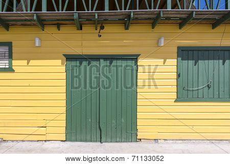 Caribbean Style Building Facade