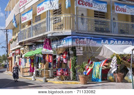 Tourist Shops In Boqueron, Puerto Rico
