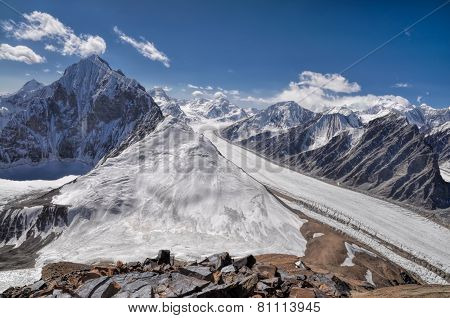 Glacier In Tajikistan