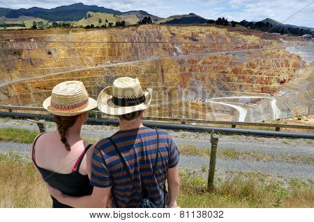 Waihi Gold Mine Town - New Zealand