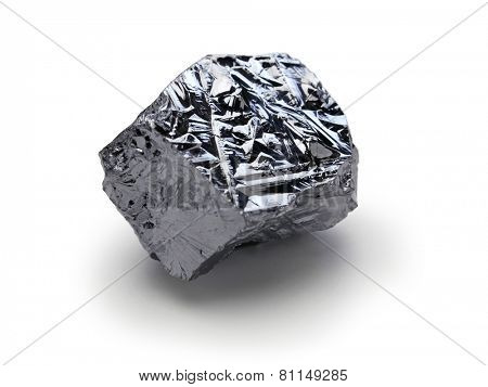polycrystalline silicon, polysilicon isolated on white background