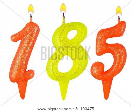 Candles Number One Hundred Eighty Five