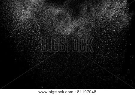 abstract splashes of water
