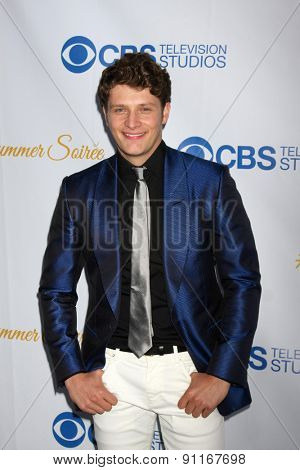 LOS ANGELES - MAY 18:  Brett Dier at the CBS Summer Soiree 2015 at the London Hotel on May 18, 2015 in West Hollywood, CA