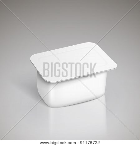 Tub Food Plastic Container