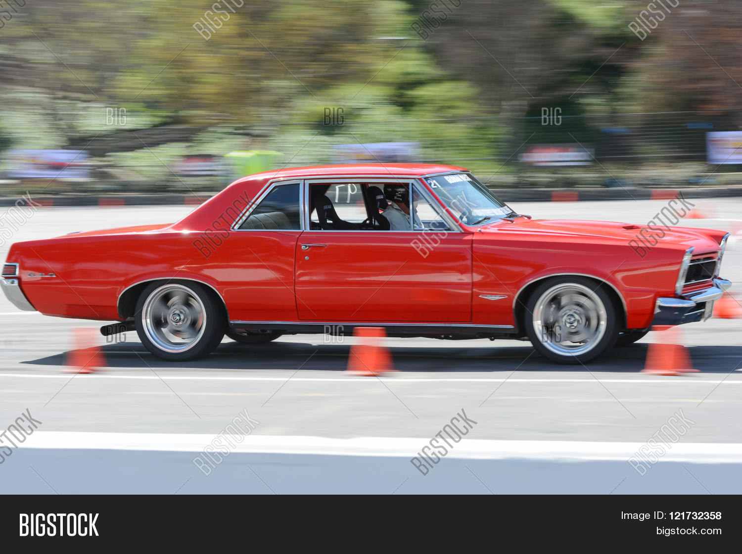 Pontiac Gto Autocross Image Photo Free Trial Bigstock