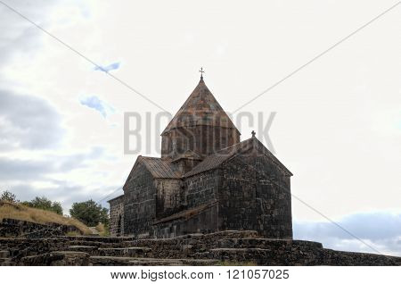Sevanavank monastery. Lake Sevan, Armenia