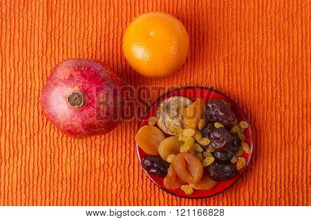 Dried And Fresh Fruits