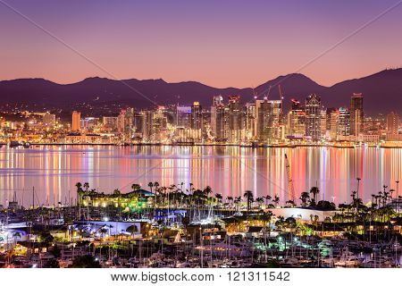 San Diego, California, USA cityscpae.