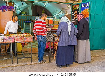 Two Old Friends In Market
