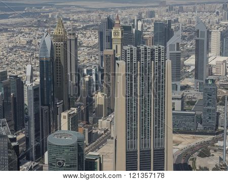 the City of Dubai in the united arabian emirates