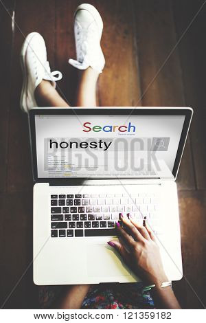 Honesty Sincerity Motivation Belief Loyalty Concept