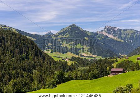 View On The Alps, Switzerland