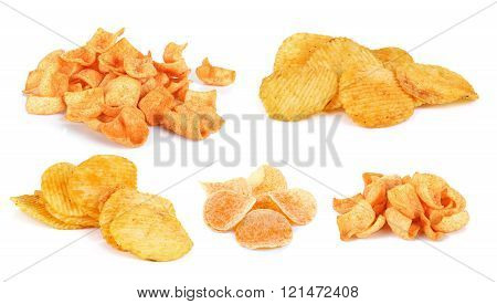 Snack isolated on the white background