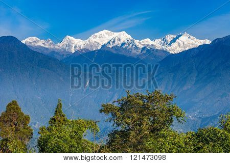 Kangchenjunga Mountain View