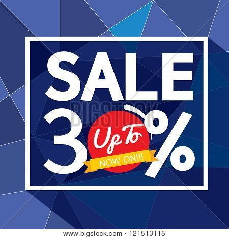 Sale Uo To 30 Percent Banner.