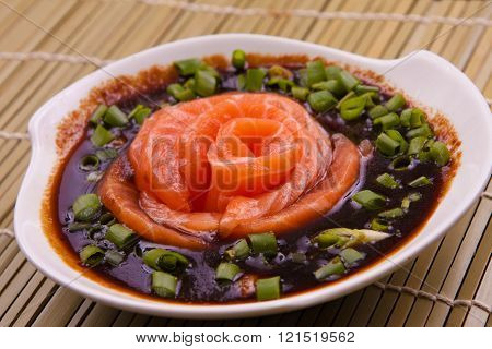 Japonese Salmon Carpaccio