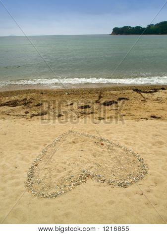Písek Heartlet na Ocean Beach 1