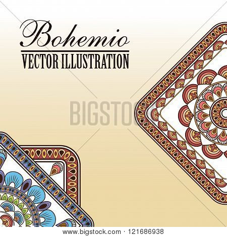 Bohemio icon design