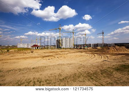 Construction Of A New Multi Storey Residential House