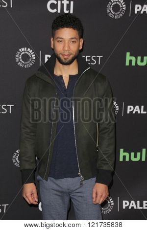 LOS ANGELES - MAR 11:  Jussie Smollett at the PaleyFest Los Angeles - Empire at the Dolby Theater on March 11, 2016 in Los Angeles, CA