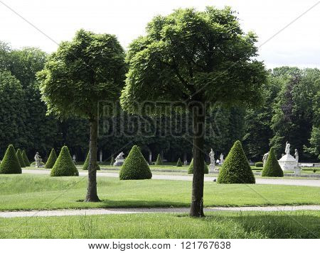 the Castle and the park of nordkirchen