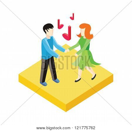 Greeting Card 8 March Woman Day