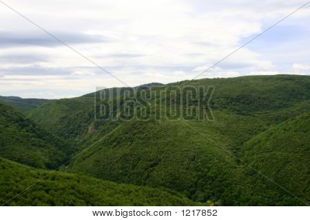 Montanha verde