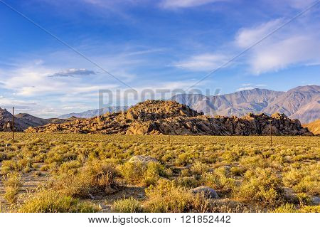 Alabama Hills Near Lone Pine, CA - Sierra Nevada