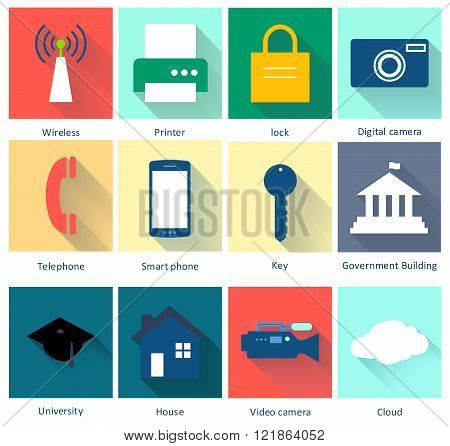 Icons Flat Design-01
